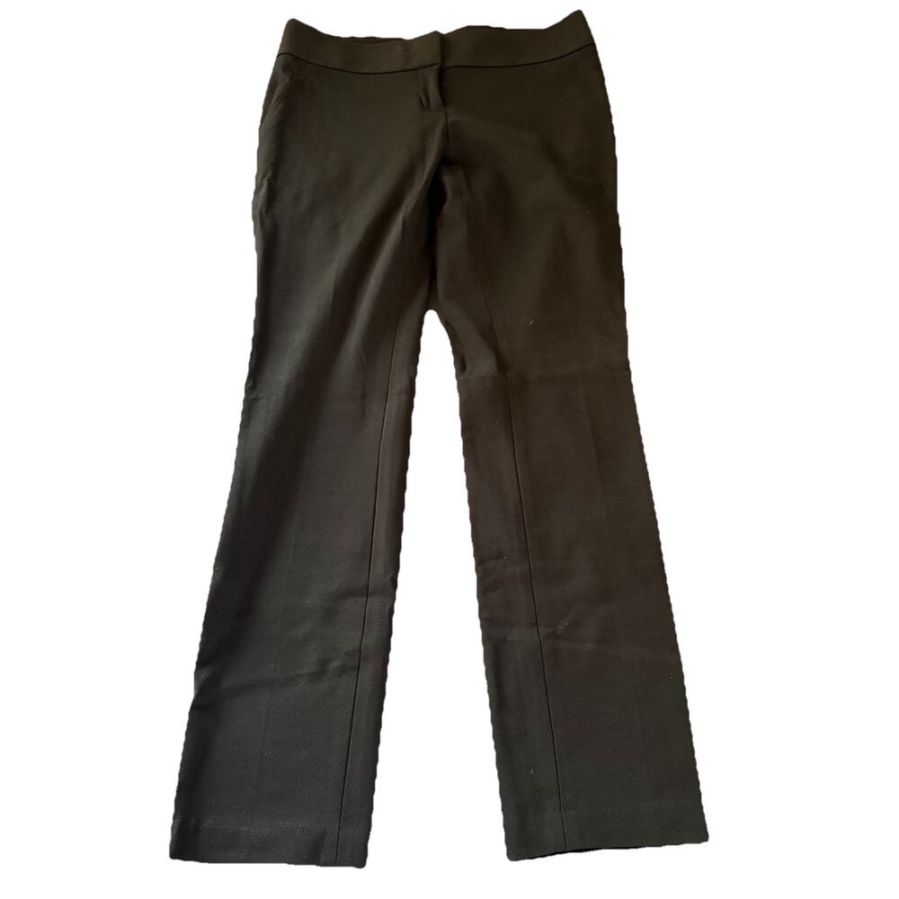 Vince Camuto Black Straight Leg Pants Women's Tag 4, Measure 8 Minimalist Work